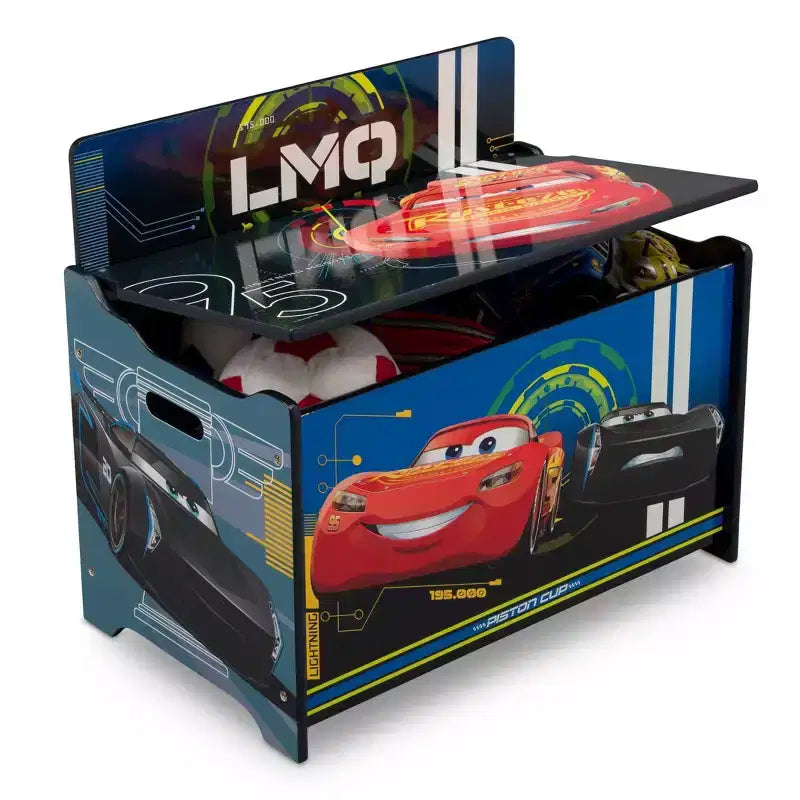 Baule portagiochi per bambini Pixar Cars, Contenitore per bambini