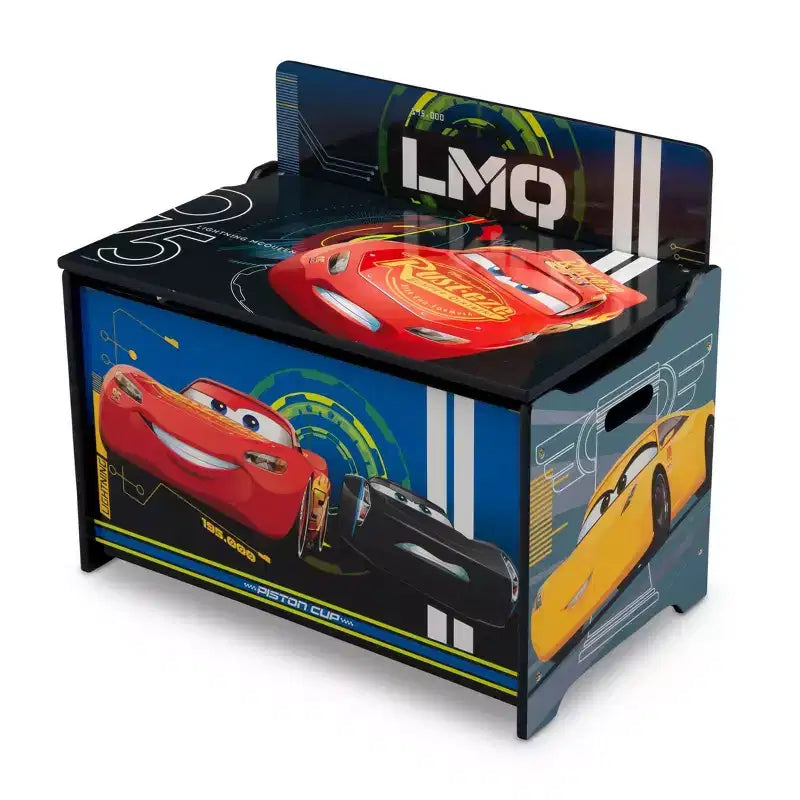Baule portagiochi per bambini Pixar Cars, Contenitore per bambini