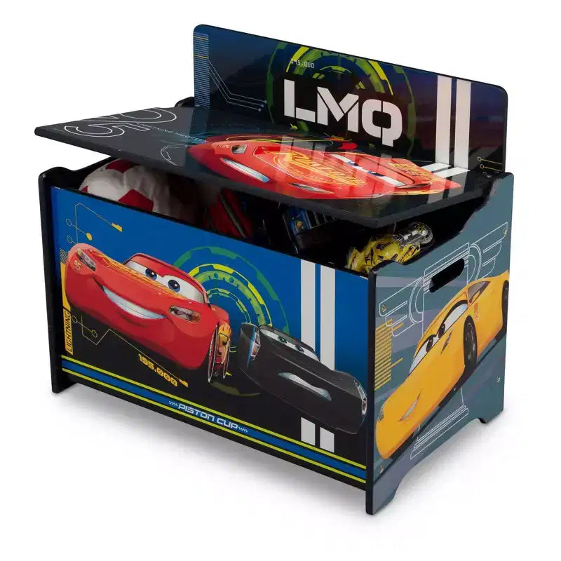 Baule portagiochi per bambini Pixar Cars, Contenitore per bambini