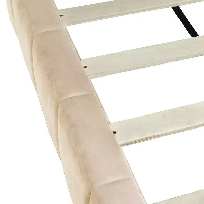 Divano Letto in Velluto a Grandezza Naturale, Struttura per Divano Letto ad Angolo di Metà Secolo con Schienale