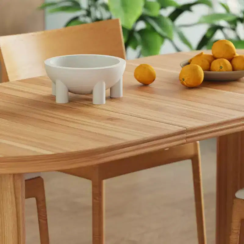 55.12-70.87Tavolo da pranzo moderno allungabile con prolunghe rimovibili, tavolo in stile moderno di metà secolo, adatto per sale da pranzo
