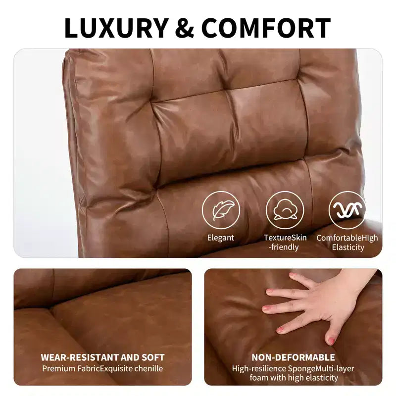 Sedia incrociata in ciniglia con ruote, sedia da vanità girevole a 360° regolabile in altezza con doppio cuscino, sedile ergonomico ampio per camera da letto, soggiorno