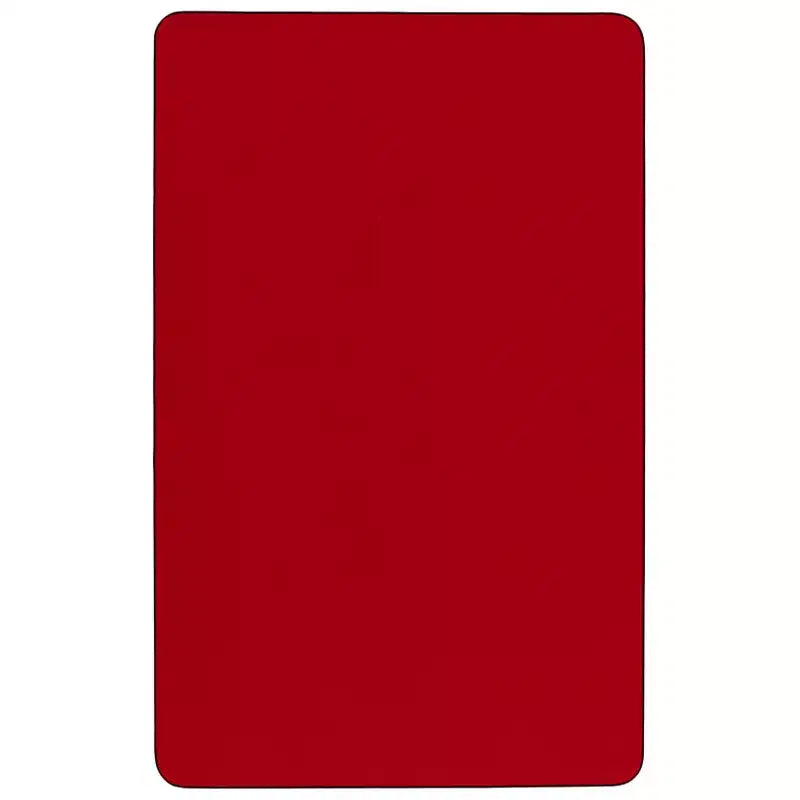 Tavolo attività rettangolare laminato a caldo 76x152 cm con gambe regolabili in altezza standard