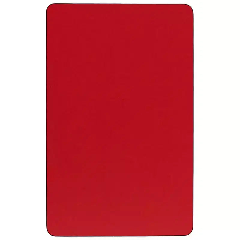 Tavolo per attività rettangolare in laminato ad alta pressione 30"L x 72"P con gambe regolabili in altezza standard