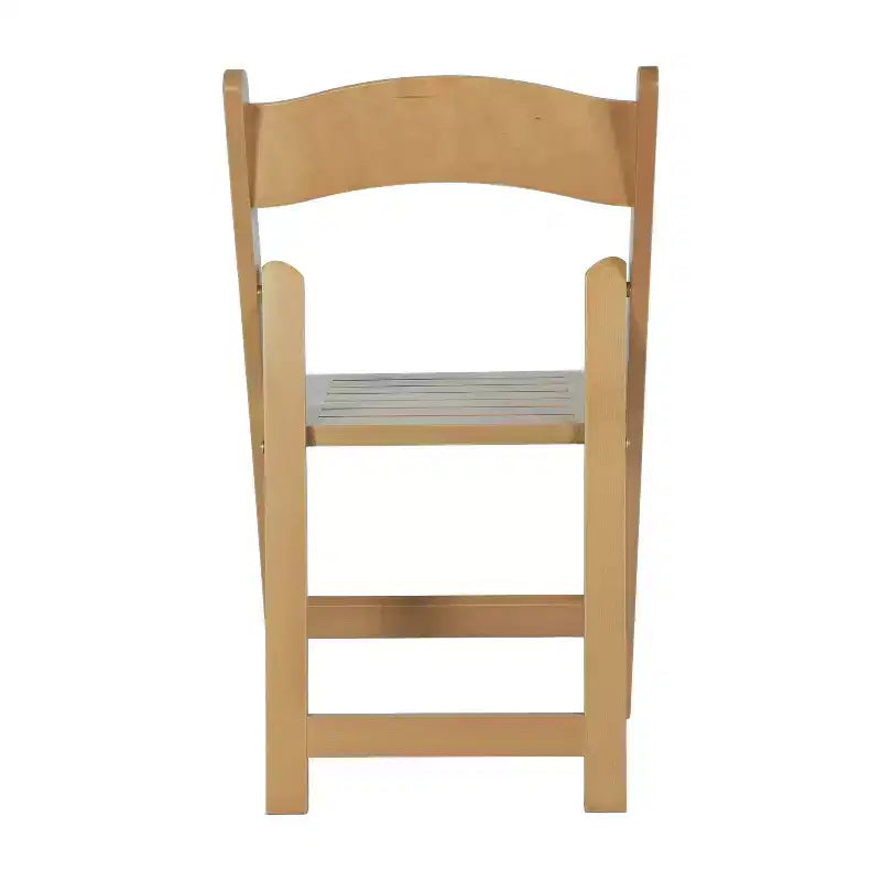 Sedia da pranzo pieghevole in legno massello